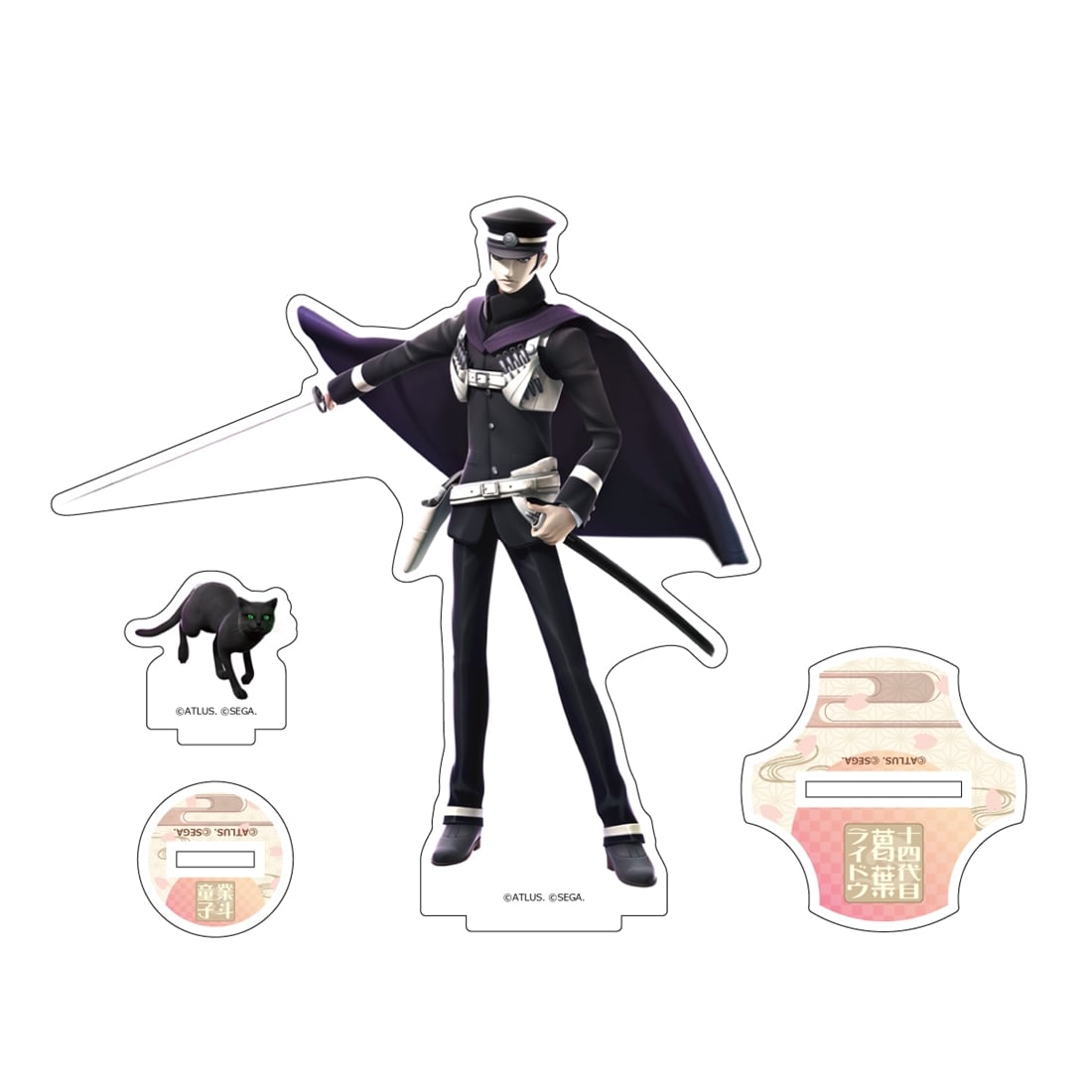 【RAIDOU Remastered: 超力兵団奇譚】アクリルスタンド 十四代目葛葉ライドウ＆ゴウト 十四代目葛葉ライドウ＆ゴウト