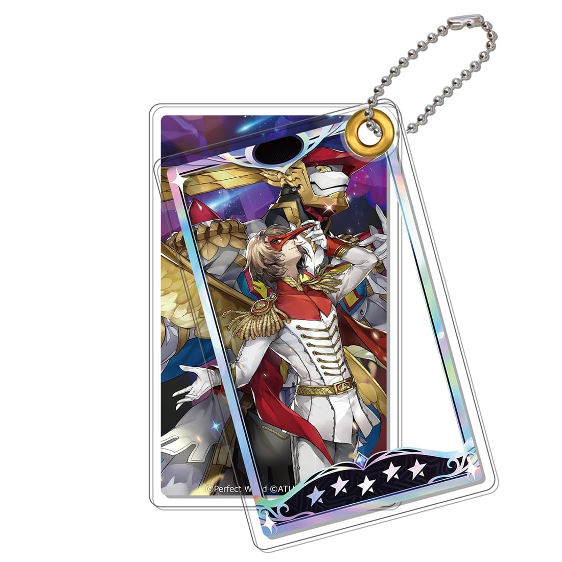 ペルソナ5: The Phantom X アクリルスライドキーホルダー クロウ＆ロビンフッド クロウ＆ロビンフッド