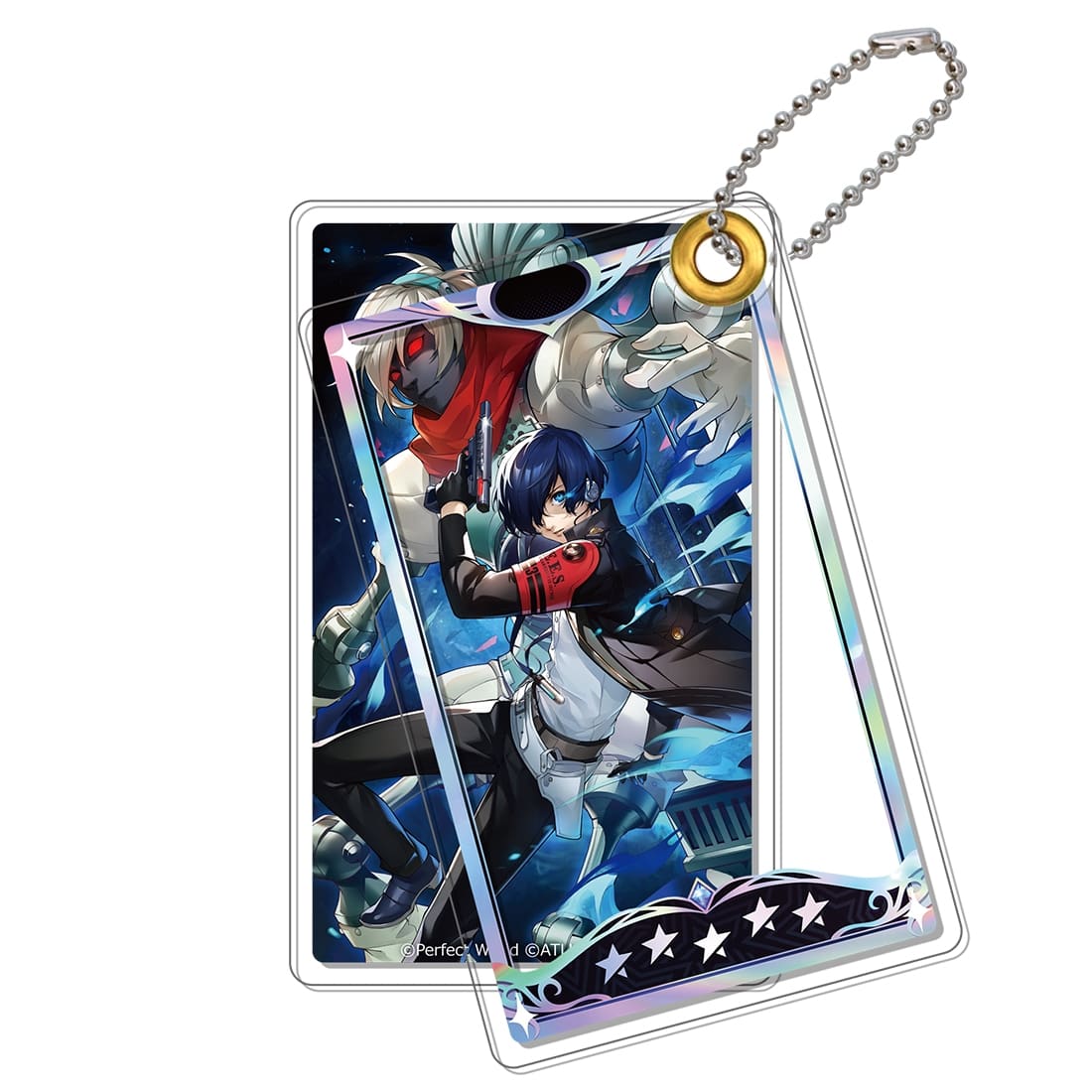 ペルソナ5: The Phantom X アクリルスライドキーホルダー 結城 理＆オルフェウス 結城 理＆オルフェウス