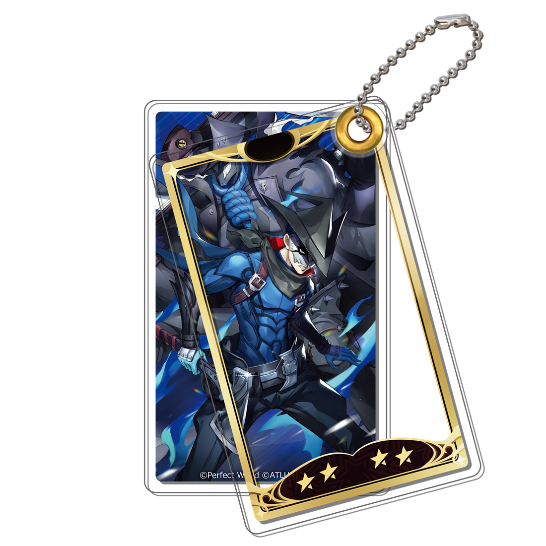 ペルソナ5: The Phantom X アクリルスライドキーホルダー ソイ＆マンドラン 怪盗団 ソイ＆マンドラン