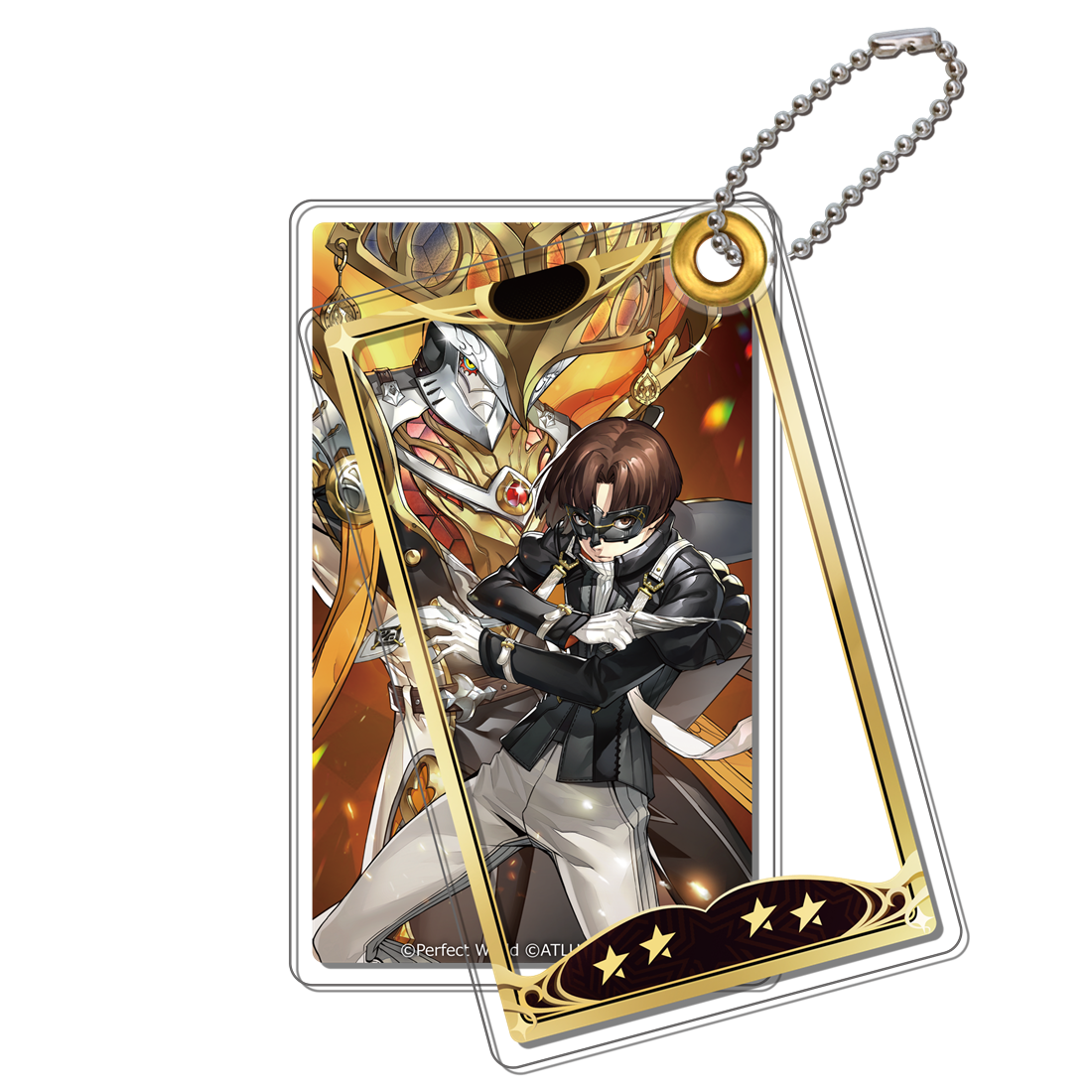 ペルソナ5: The Phantom X アクリルスライドキーホルダー キー＆シュケー 怪ドル キー＆シュケー