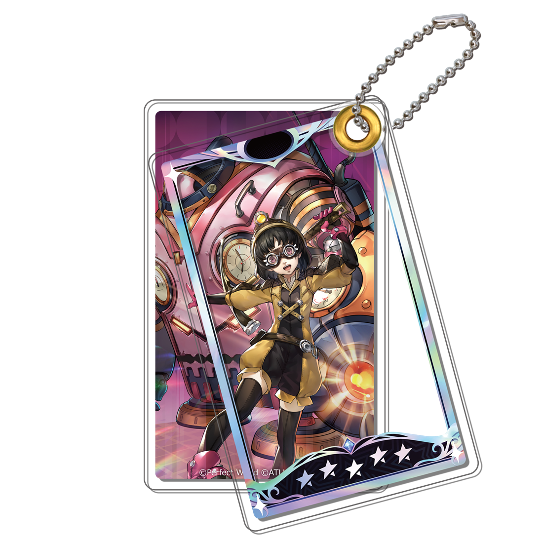 ペルソナ5: The Phantom X アクリルスライドキーホルダー リドル＆ダエイラ 怪ドル リドル＆ダエイラ