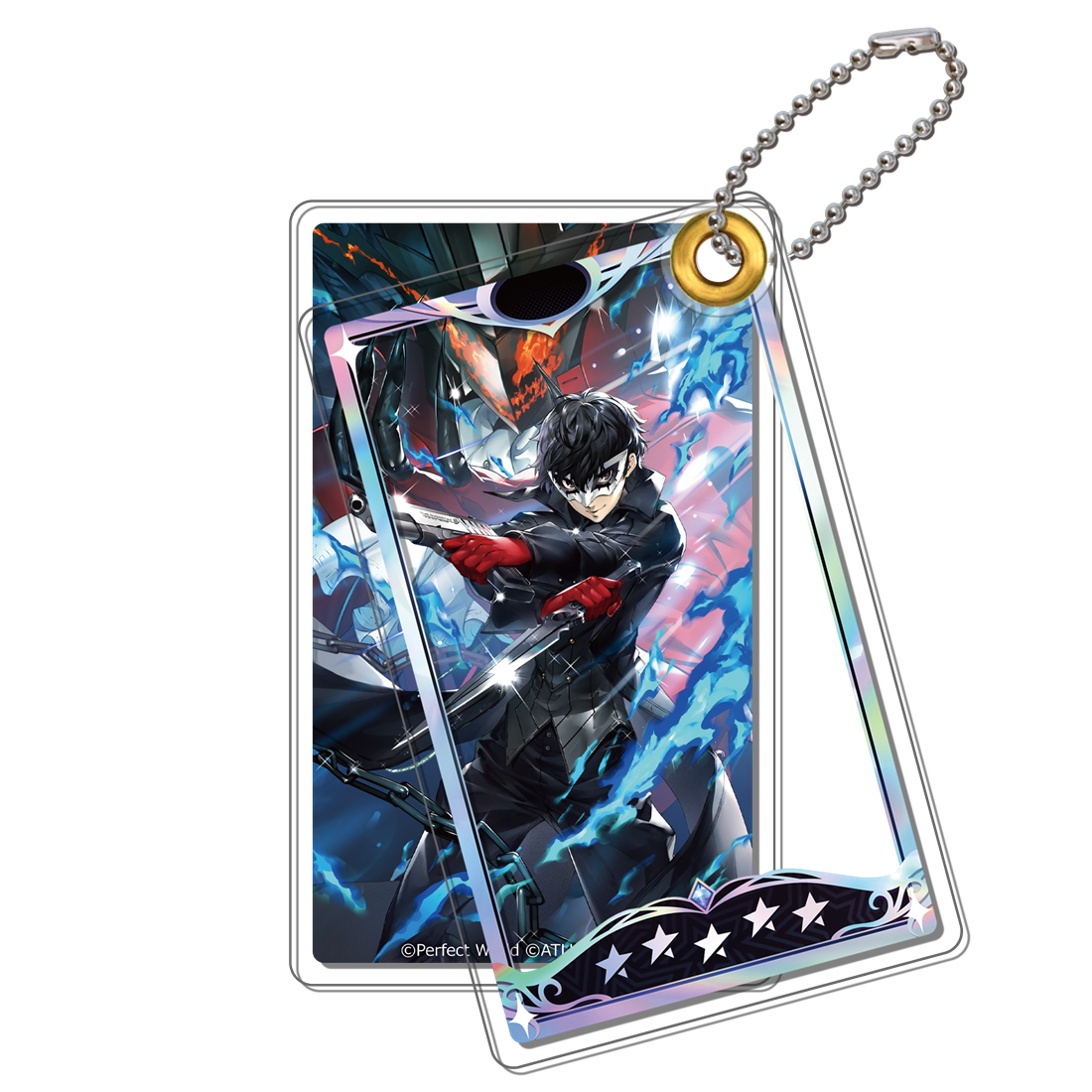 ペルソナ5: The Phantom X アクリルスライドキーホルダー ジョーカー＆アルセーヌ 心の怪盗団 ジョーカー＆アルセーヌ