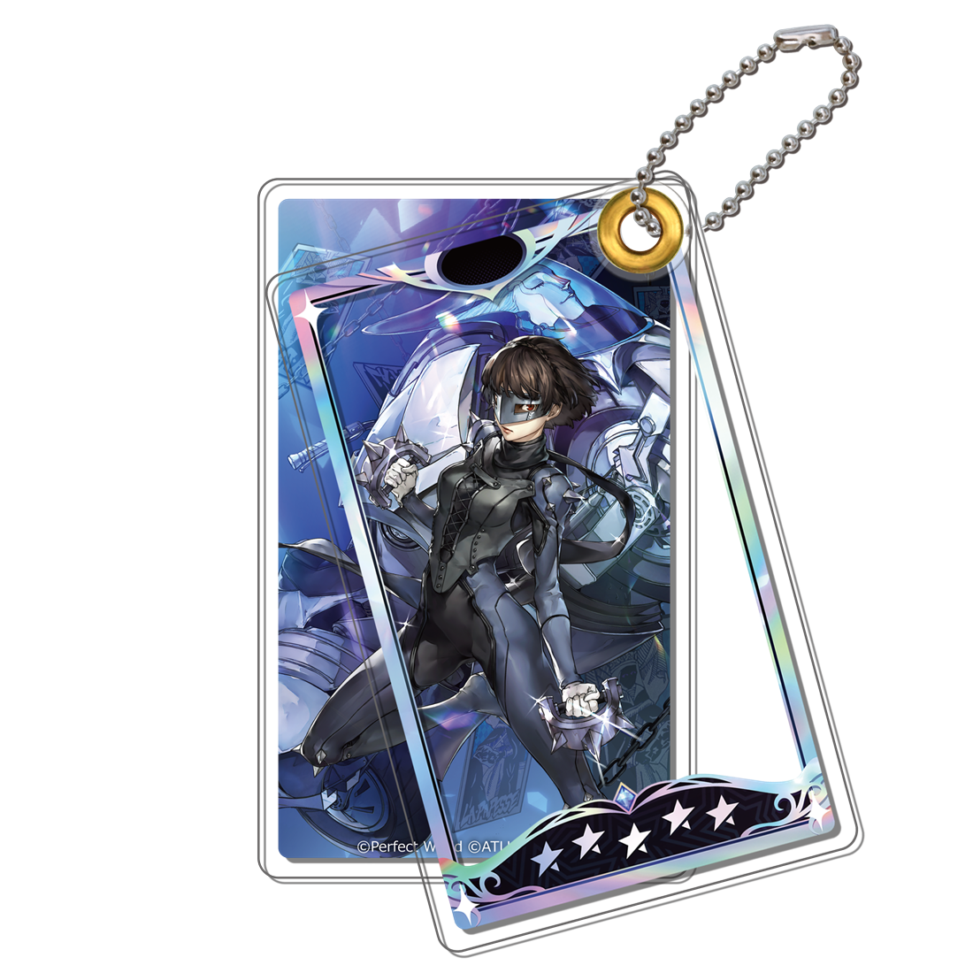 ペルソナ5: The Phantom X アクリルスライドキーホルダー クイーン＆ヨハンナ 心の怪盗団 クイーン＆ヨハンナ