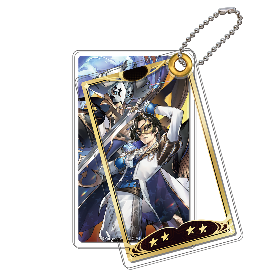 ペルソナ5: The Phantom X アクリルスライドキーホルダー ルーチェ＆ギーノ 怪盗団 ルーチェ＆ギーノ