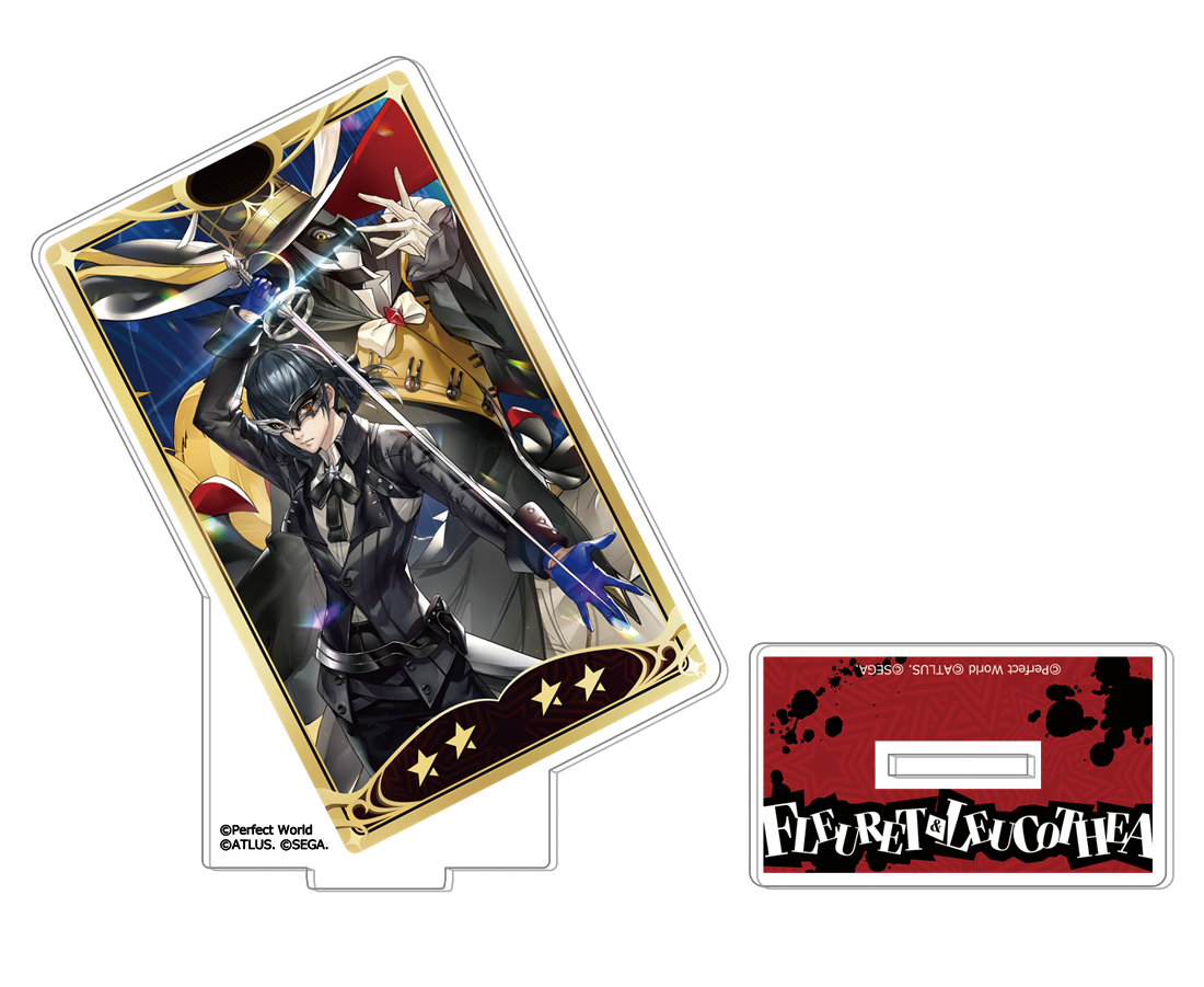 ペルソナ5: The Phantom X アクリルスタンド フルーレ＆レウコテアー 怪ドル フルーレ＆レウコテアー