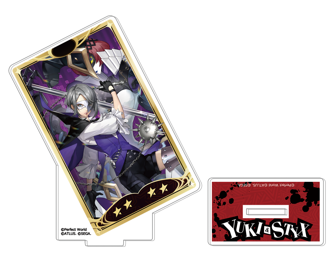 ペルソナ5: The Phantom X アクリルスタンド ユキ＆ステュクス 怪ドル ユキ＆ステュクス