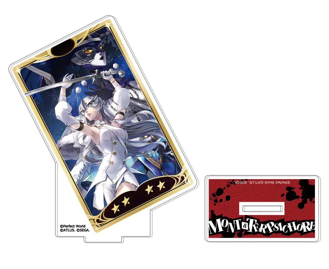 ペルソナ5: The Phantom X アクリルスタンド モント＆テルプシコレー 怪ドル モント＆テルプシコレー