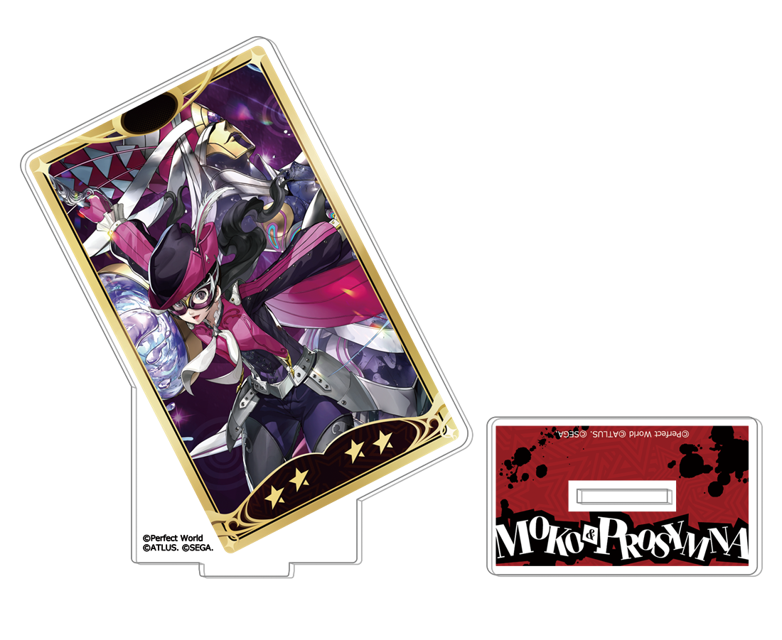 ペルソナ5: The Phantom X アクリルスタンド モコ＆プロシムナ 怪ドル モコ＆プロシムナ
