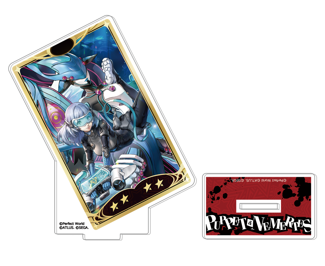 ペルソナ5: The Phantom X アクリルスタンド パペット＆ネメルテス 怪ドル パペット＆ネメルテス