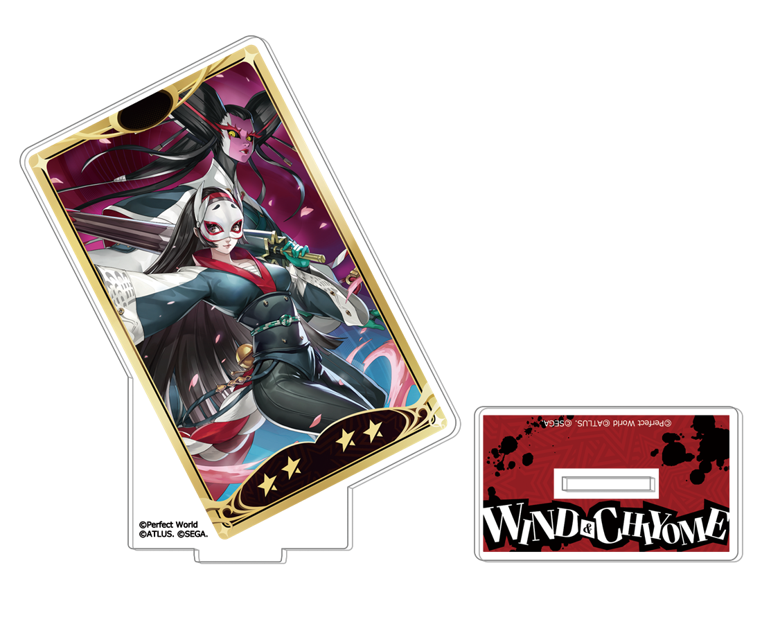 ペルソナ5: The Phantom X アクリルスタンド ウィンド＆チヨメ 怪盗団 ウィンド＆チヨメ