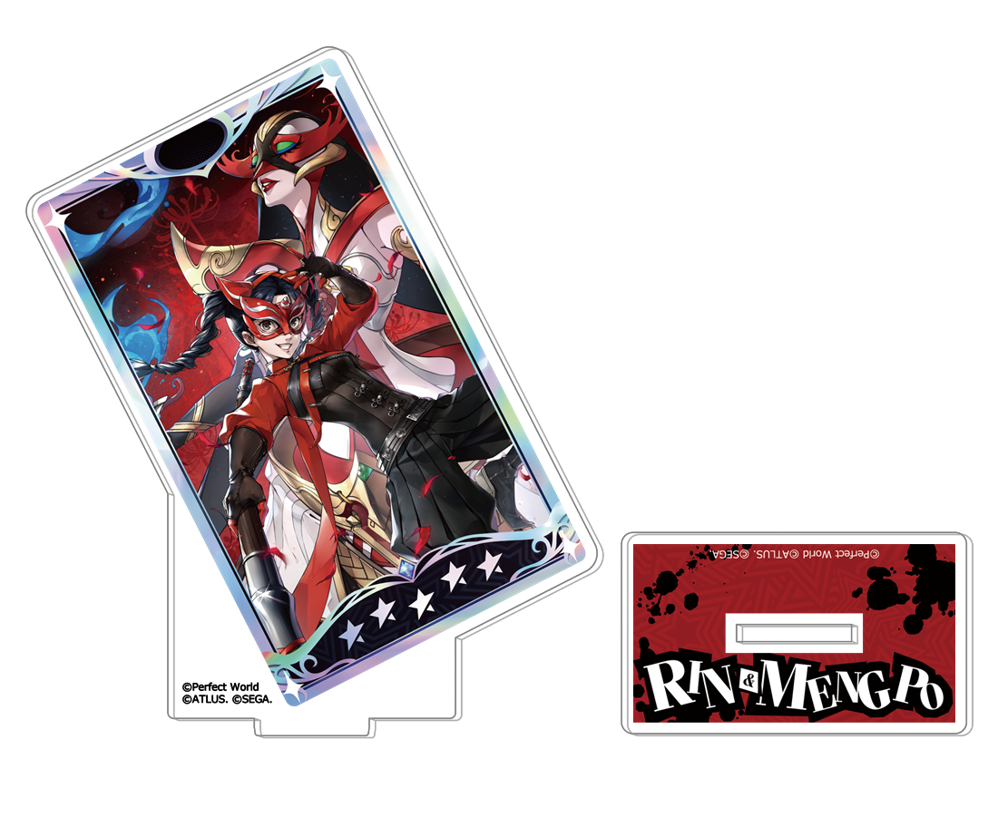 ペルソナ5: The Phantom X アクリルスタンド リン＆モンポォー 怪ドル リン＆モンポォー