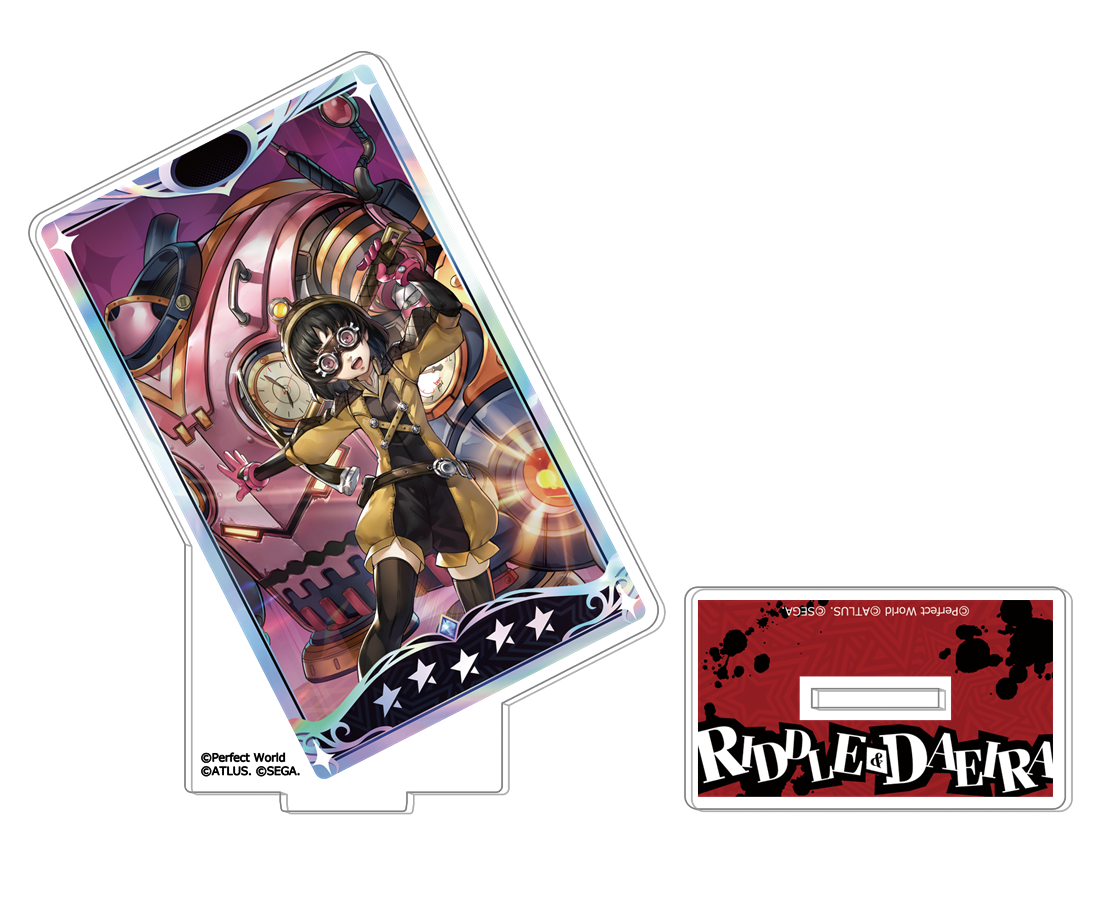 ペルソナ5: The Phantom X アクリルスタンド リドル＆ダエイラ 怪ドル リドル＆ダエイラ