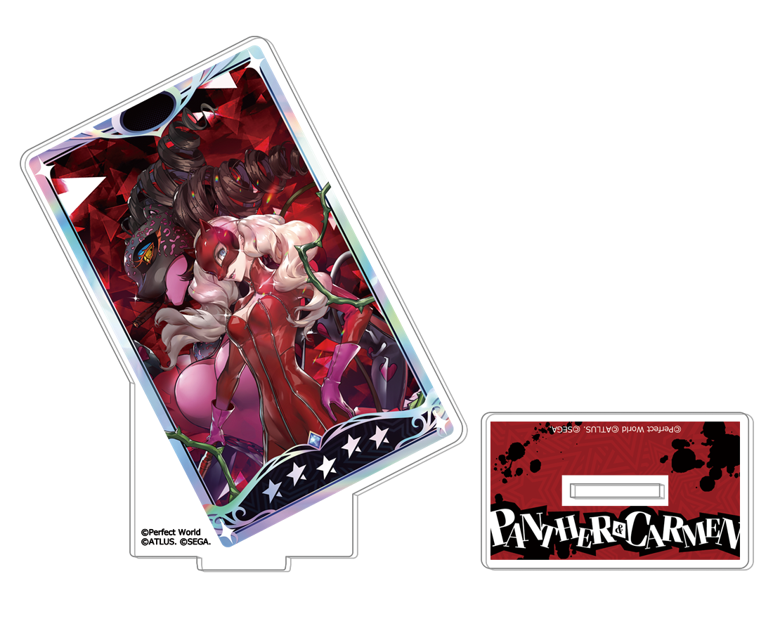 ペルソナ5: The Phantom X アクリルスタンド パンサー＆カルメン 心の怪盗団 パンサー＆カルメン