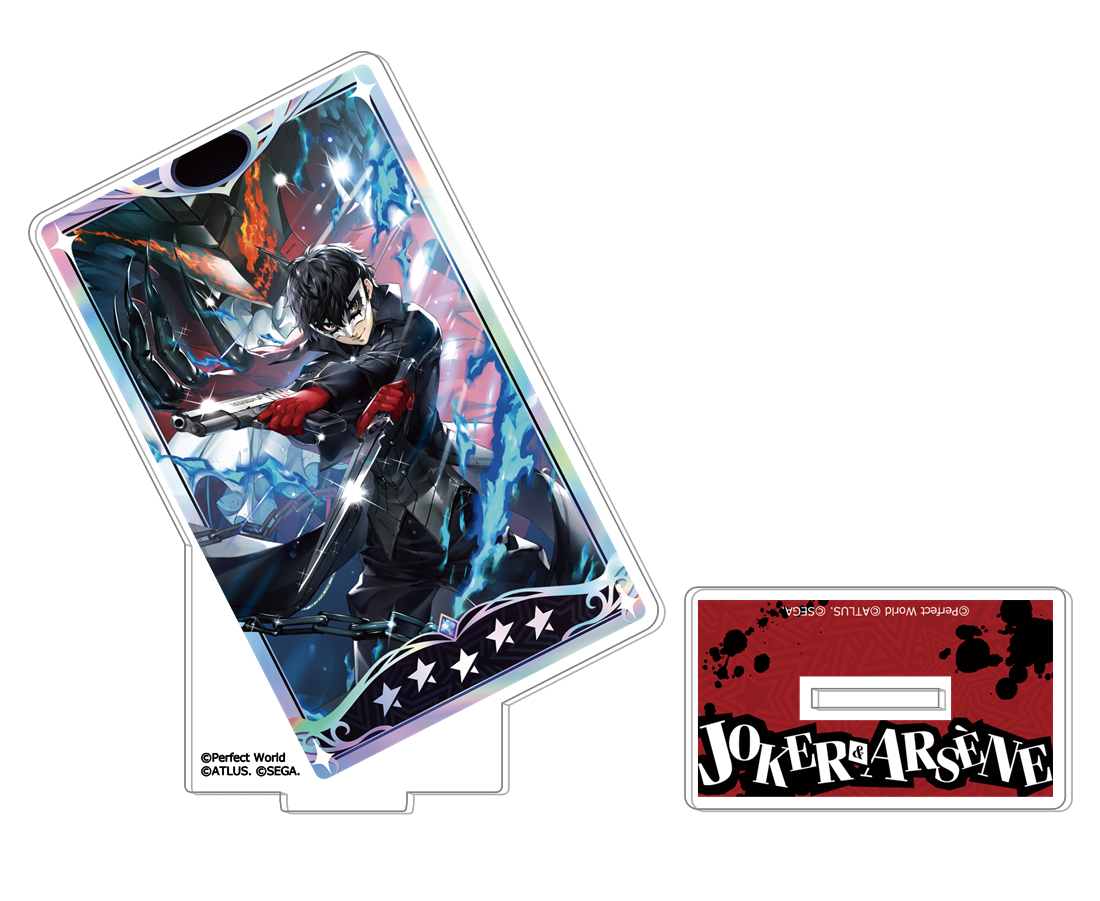 ペルソナ5: The Phantom X アクリルスタンド ジョーカー＆アルセーヌ 心の怪盗団 ジョーカー＆アルセーヌ