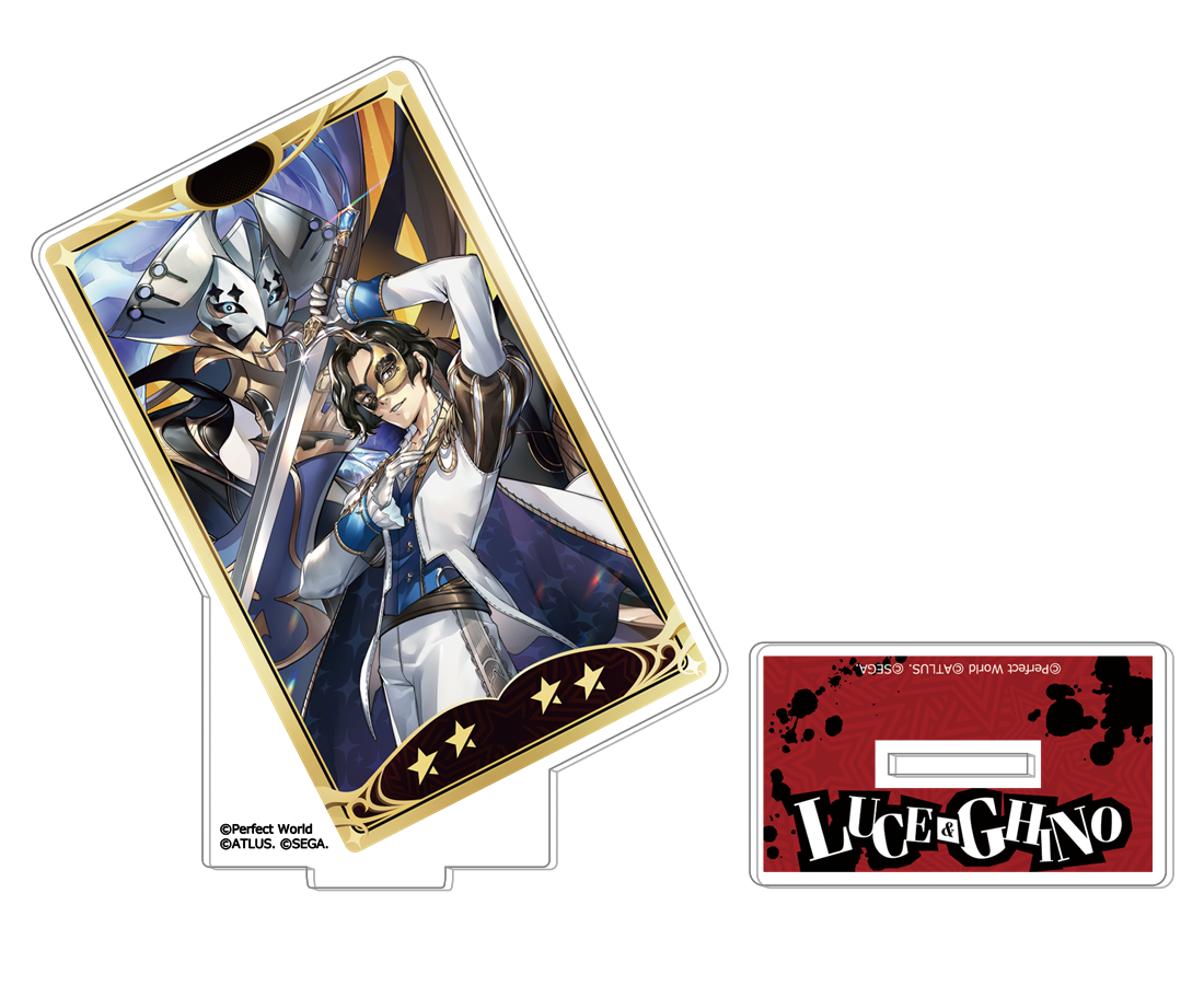 ペルソナ5: The Phantom X アクリルスタンド ルーチェ＆ギーノ 怪盗団 ルーチェ＆ギーノ