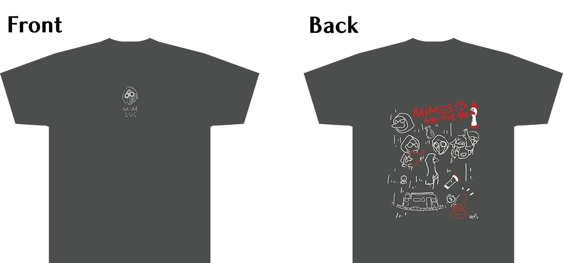 「ミメシス」Tシャツ Sサイズ Sサイズ