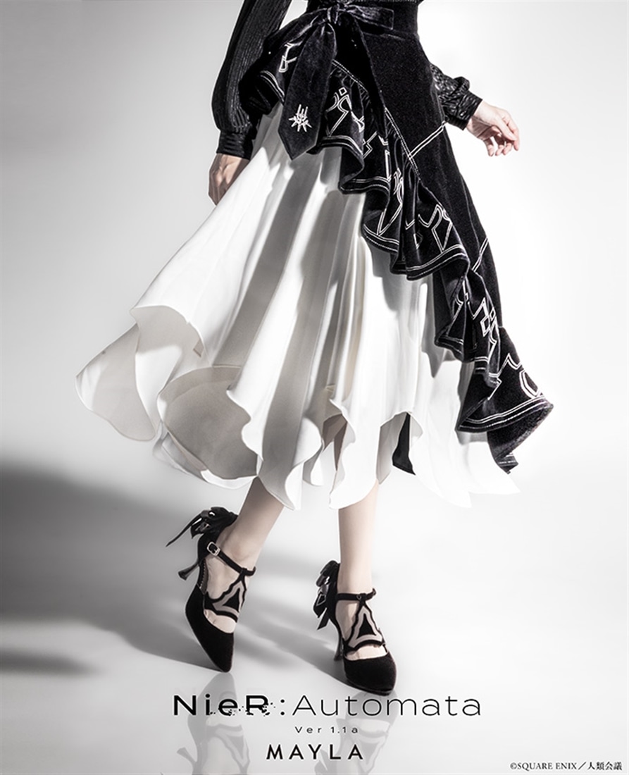 NieR:Automata Ver1.1a 2B アイコニック スカート クルーエル ブラック Lサイズ スカート ブラック L