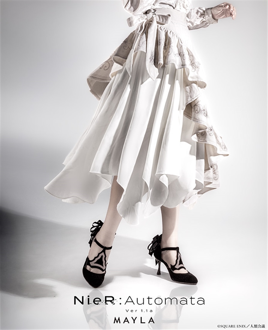 NieR:Automata Ver1.1a 2B アイコニック スカート ヴァーチュアス ホワイト Lサイズ スカート ホワイト L