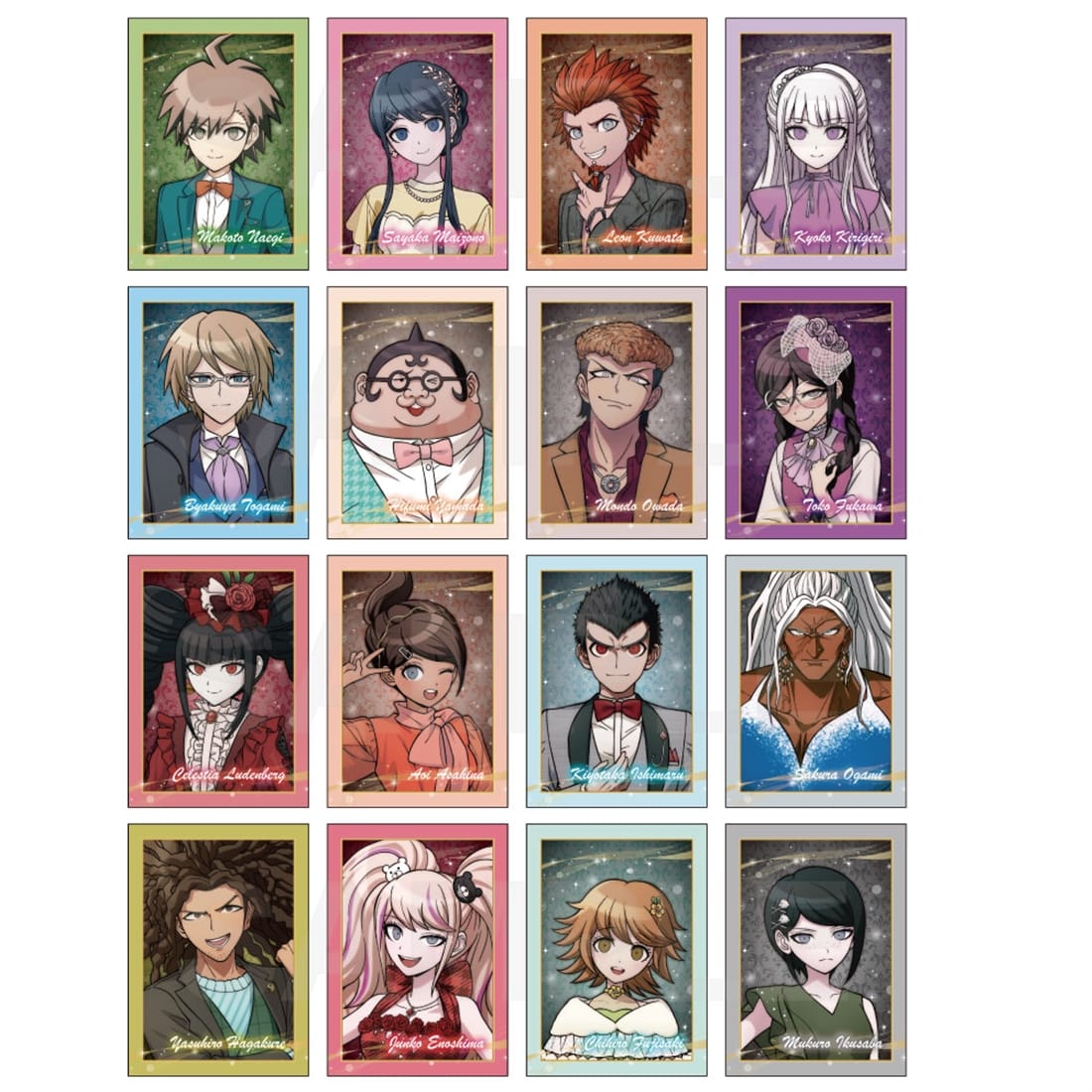 ダンガンロンパシリーズ 15周年記念ドレス イラストカード Vol.1 BOX Vol.1