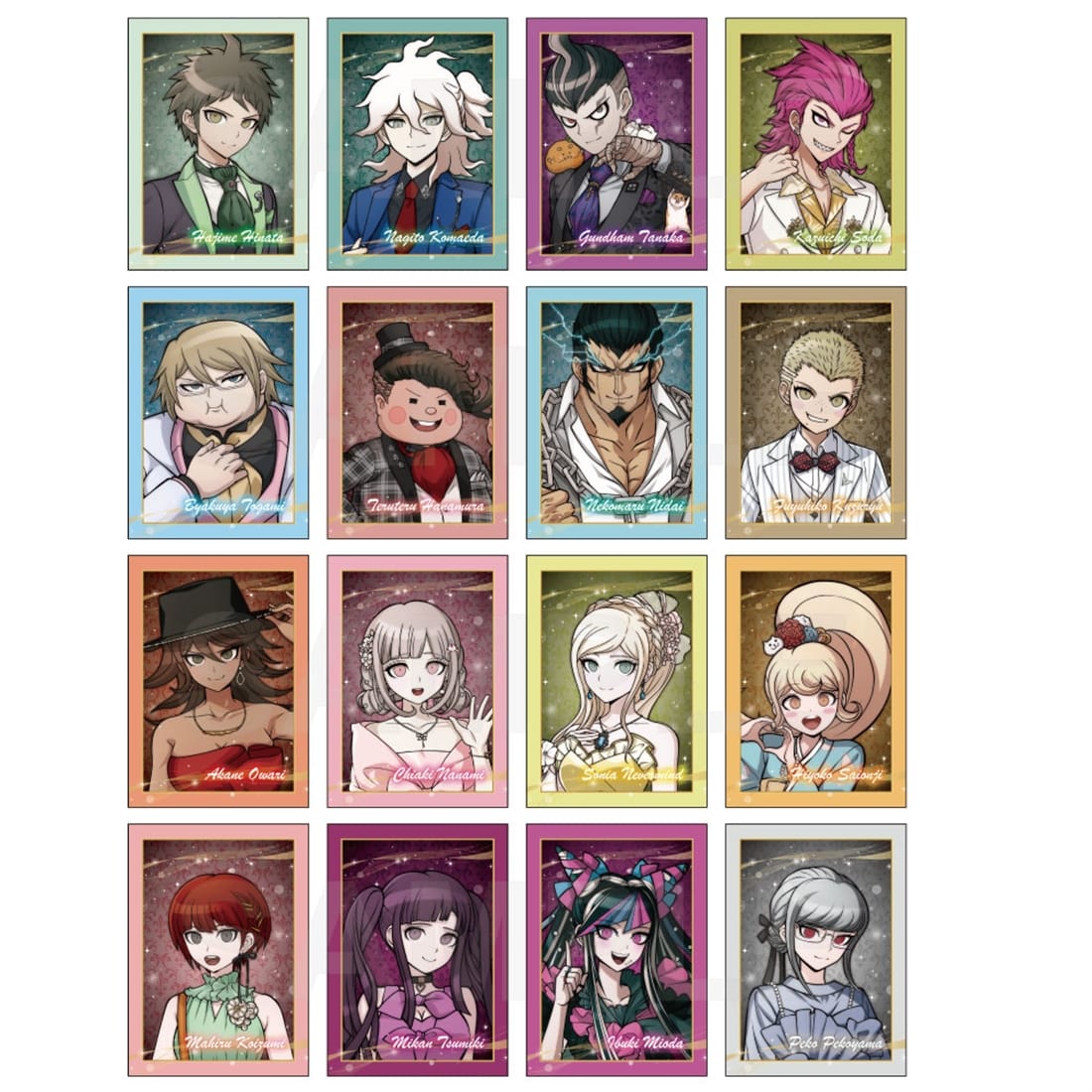 ダンガンロンパシリーズ 15周年記念ドレス イラストカード Vol.2 BOX Vol.2