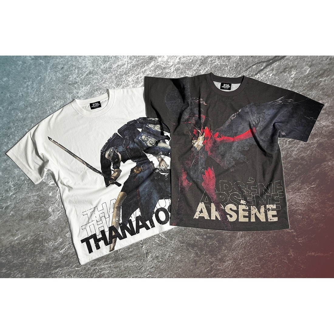 P30th ペルソナ Tシャツ（タナトス） タナトス