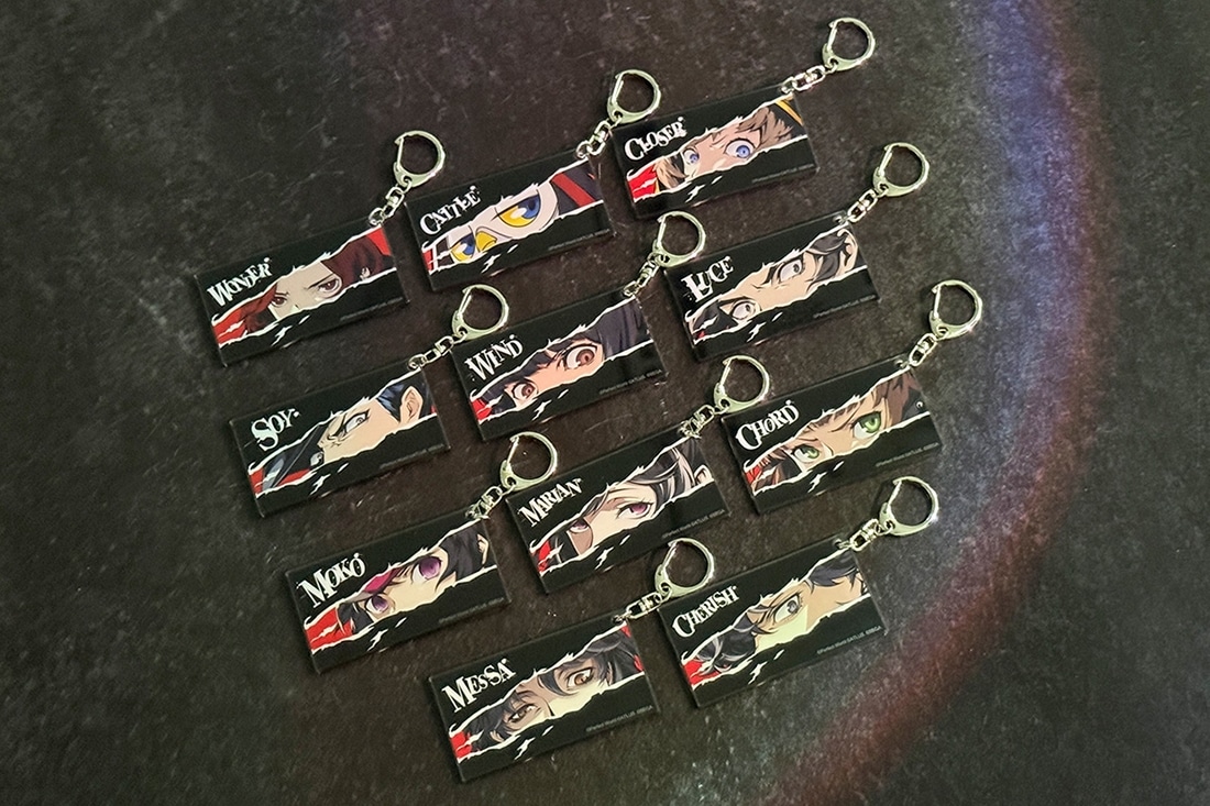 P5X カットイン風アクリルキーホルダー（単品） 単品