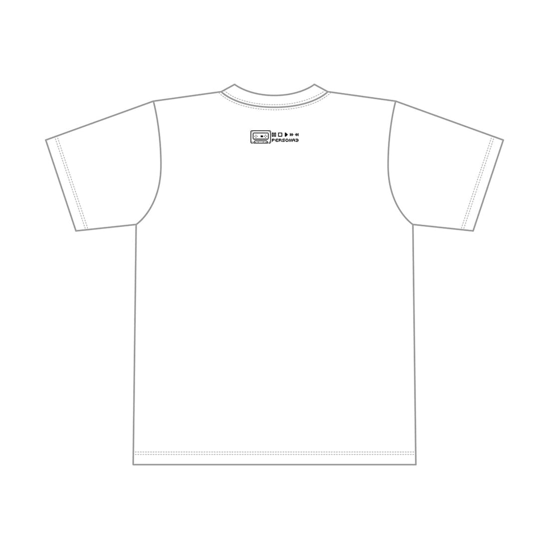 『Persona3』20th Anniversary Remix Tシャツ（ホワイト）XLサイズ ホワイト XLサイズ