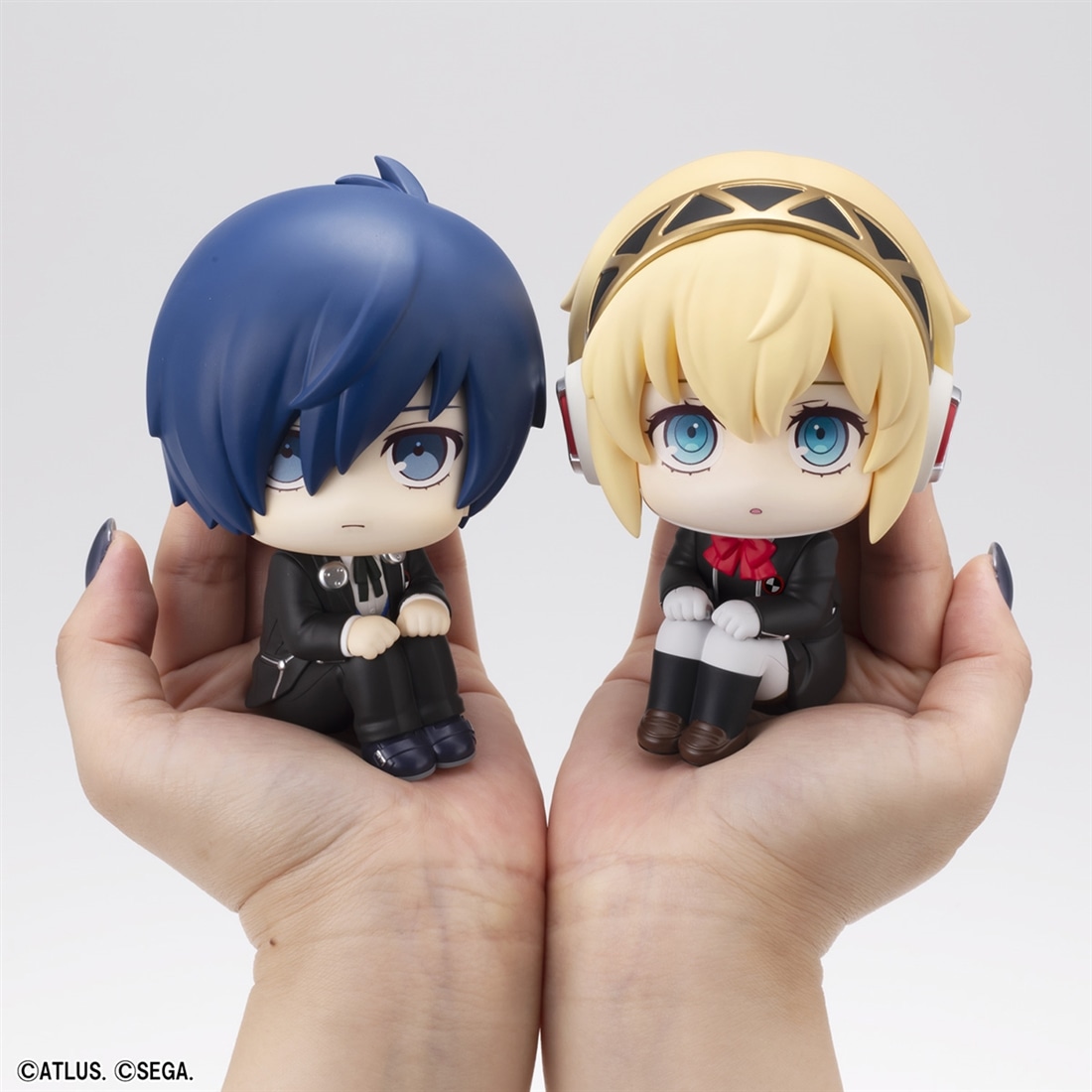 るかっぷ ペルソナ3 リロード 主人公＆アイギス セット【限定座布団付き】（アトラスDショップ限定特典付き） 主人公＆アイギス セット(限定座布団、アトラスDショップ限定特典付き）