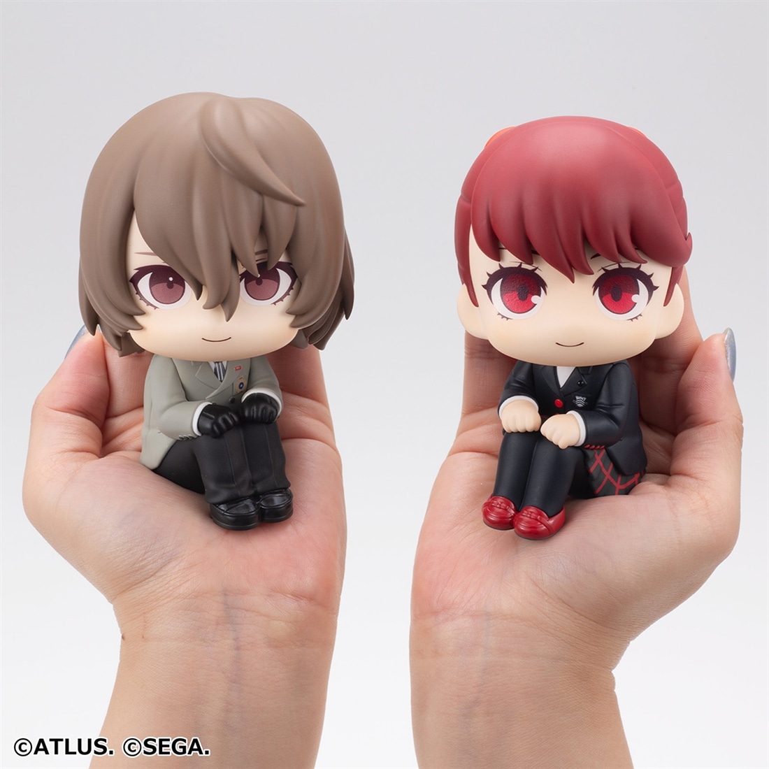 るかっぷ ペルソナ5 ザ・ロイヤル 明智吾郎＆芳澤かすみ セット【限定座布団付き】（アトラスDショップ限定特典付き） 明智吾郎＆芳澤かすみ セット(限定座布団、アトラスDショップ限定特典付き）