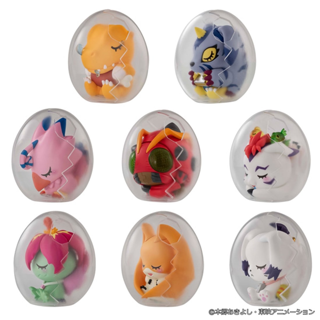 デジモンアドベンチャー MEGA EGG FIGURE おやすみデジコレ！ 【1BOX】