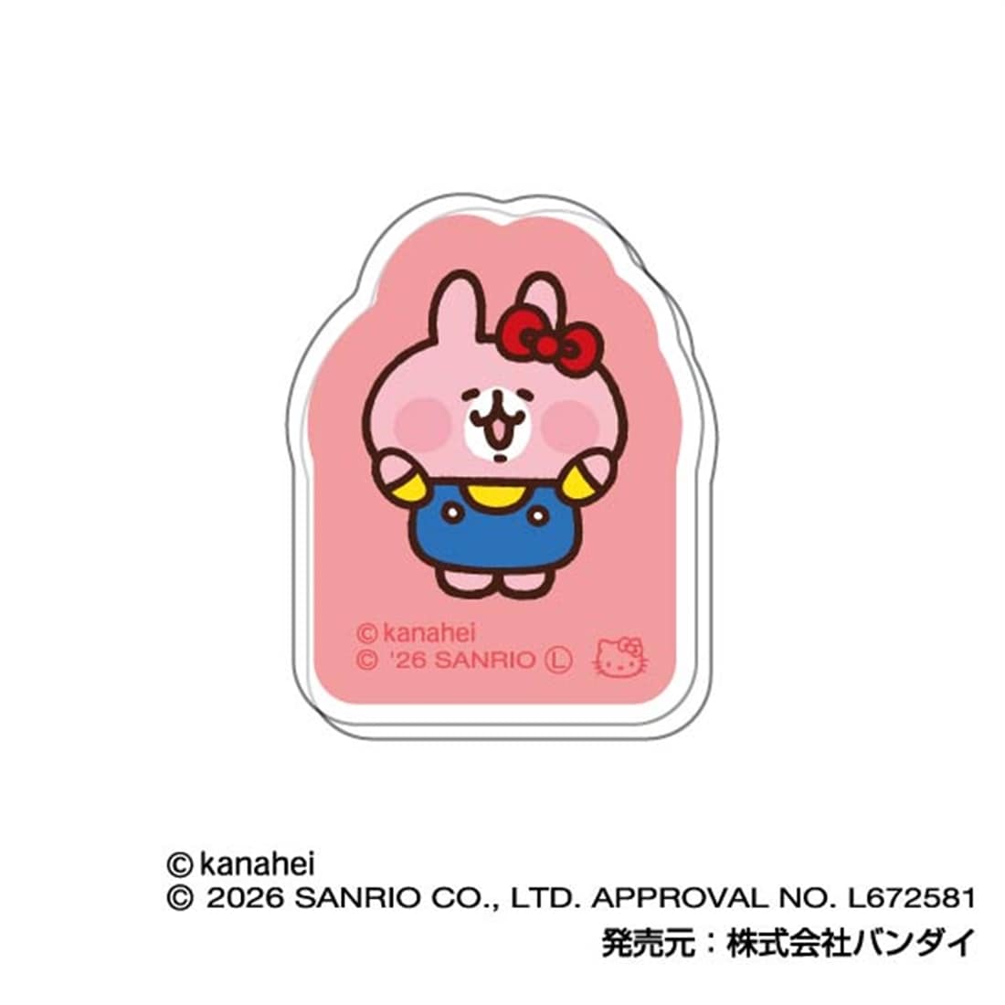 カナヘイの小動物×サンリオキャラクターズ 360キャラクリップ 【1BOX】