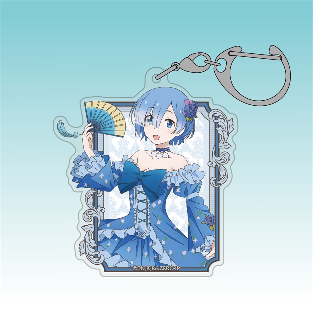 Re:ゼロから始める異世界生活 描き下ろし レム アクリルマルチキーホルダー パーティードレスver.