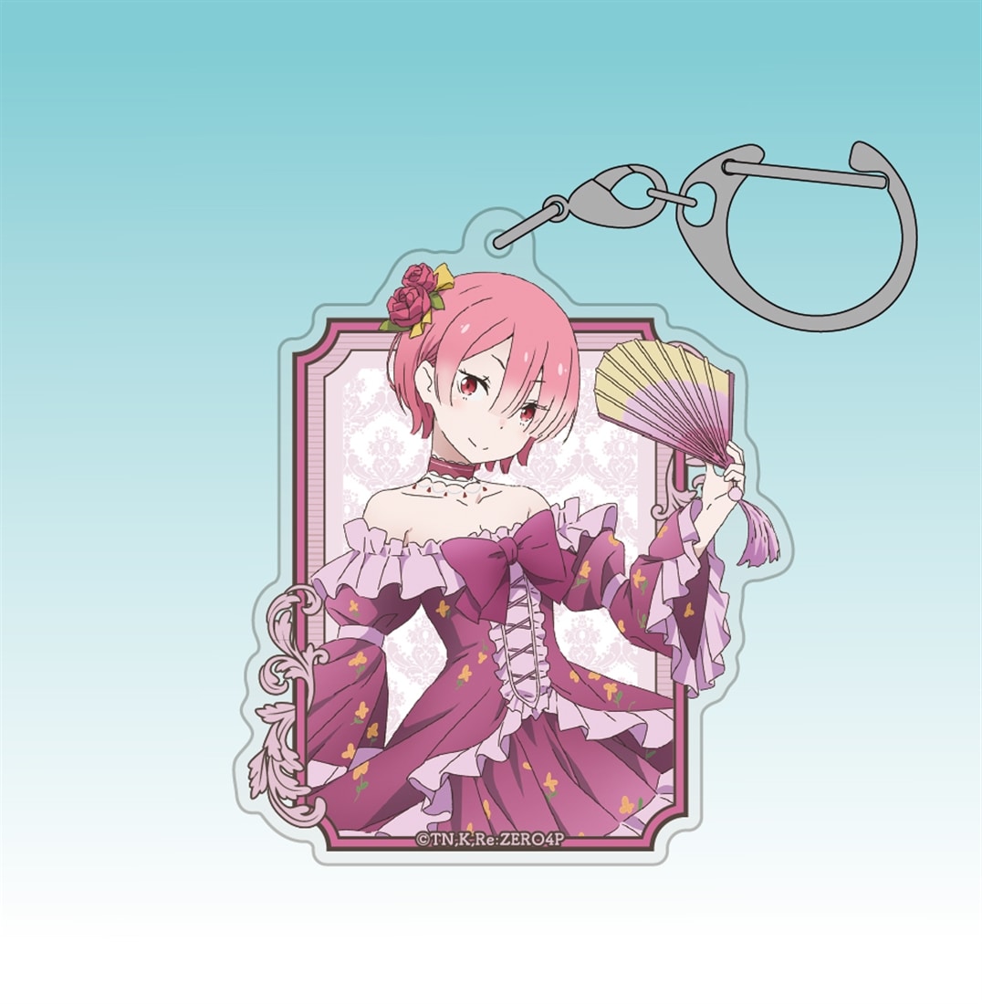 Re:ゼロから始める異世界生活 描き下ろし ラム アクリルマルチキーホルダー パーティードレスver.