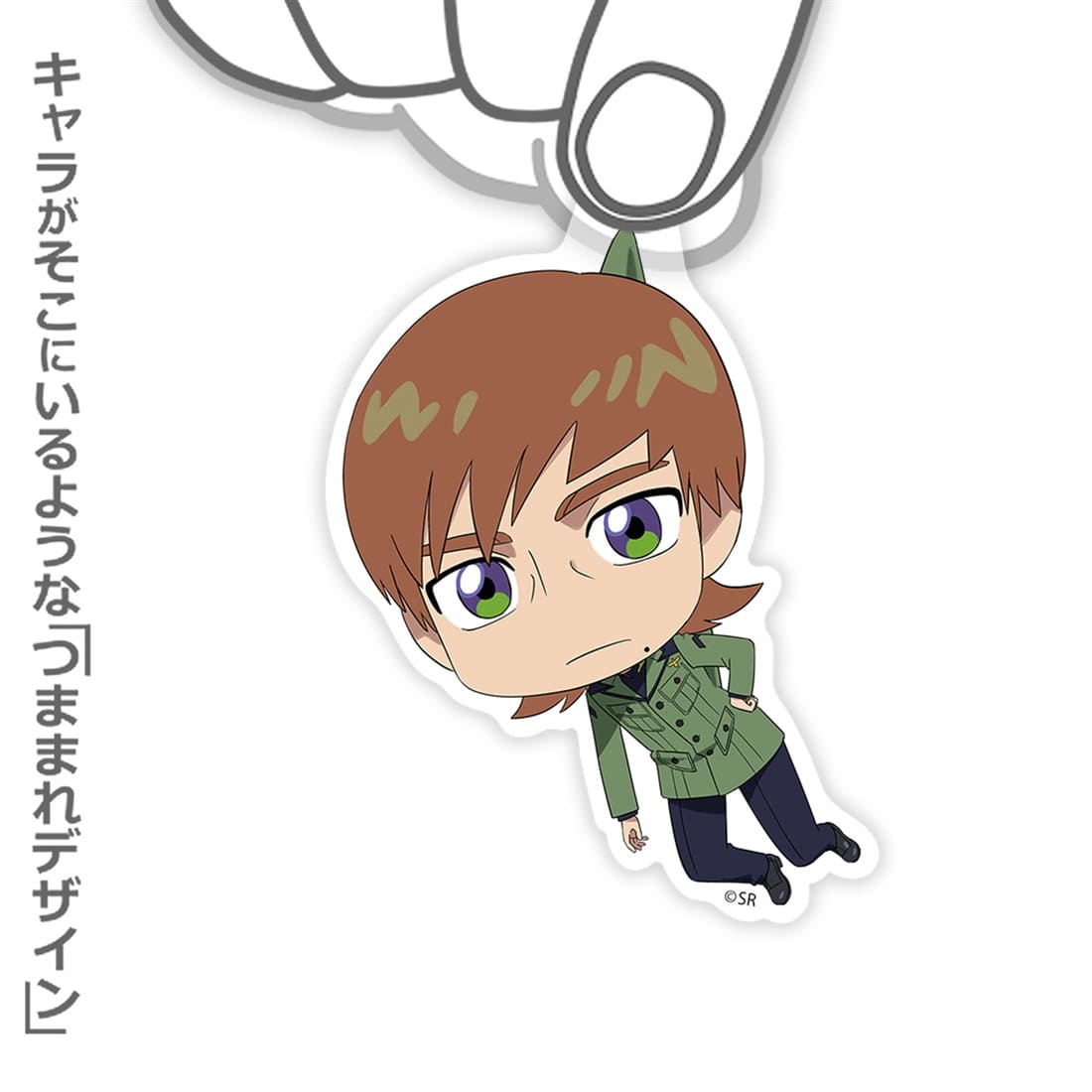 機動戦士Gundam GQuuuuuuX（ジークアクス） エグザベ・オリベ アクリルつままれ