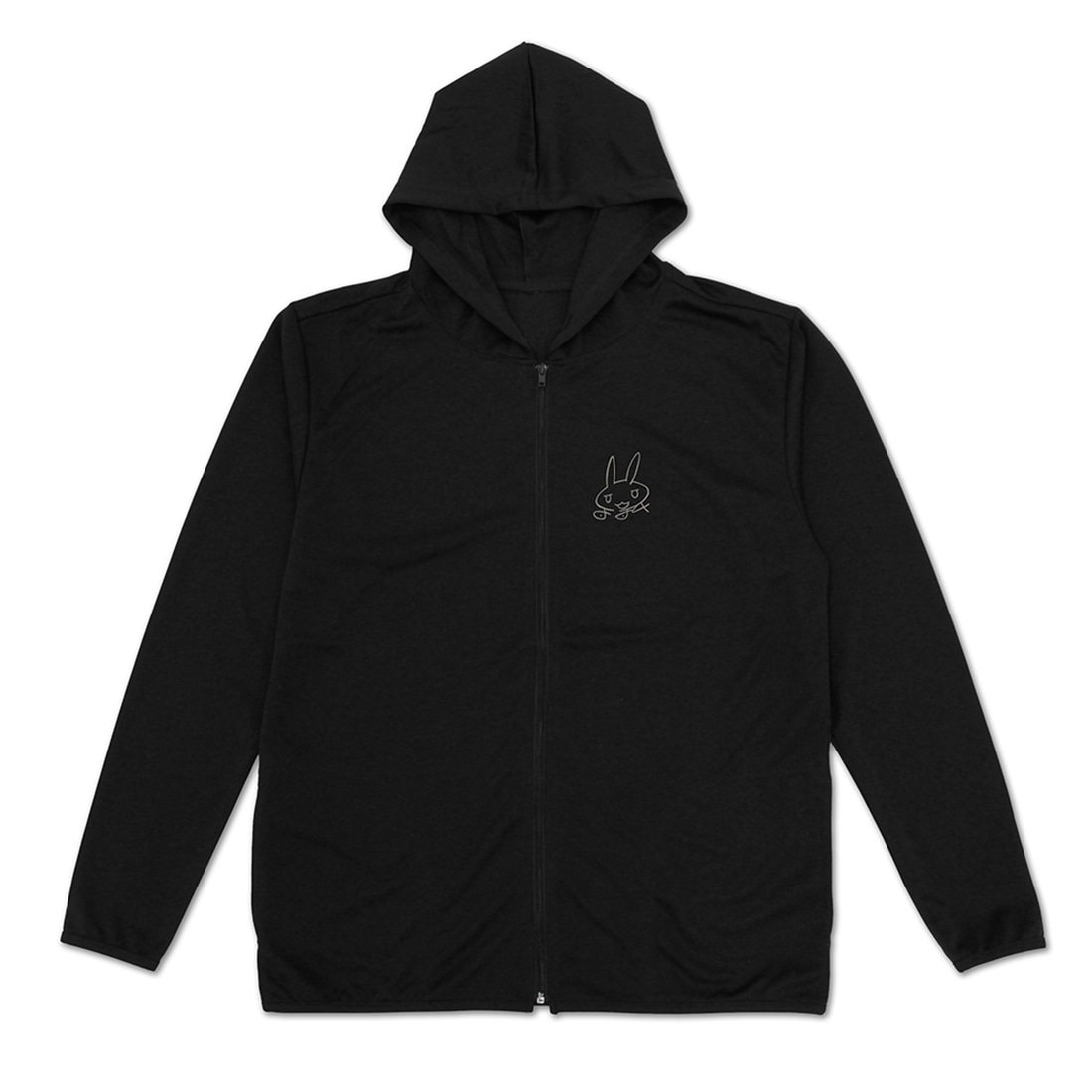 メイドインアビス 烈日の黄金郷 ナナチの「んなぁ～」 薄手ドライパーカー BLACK L L