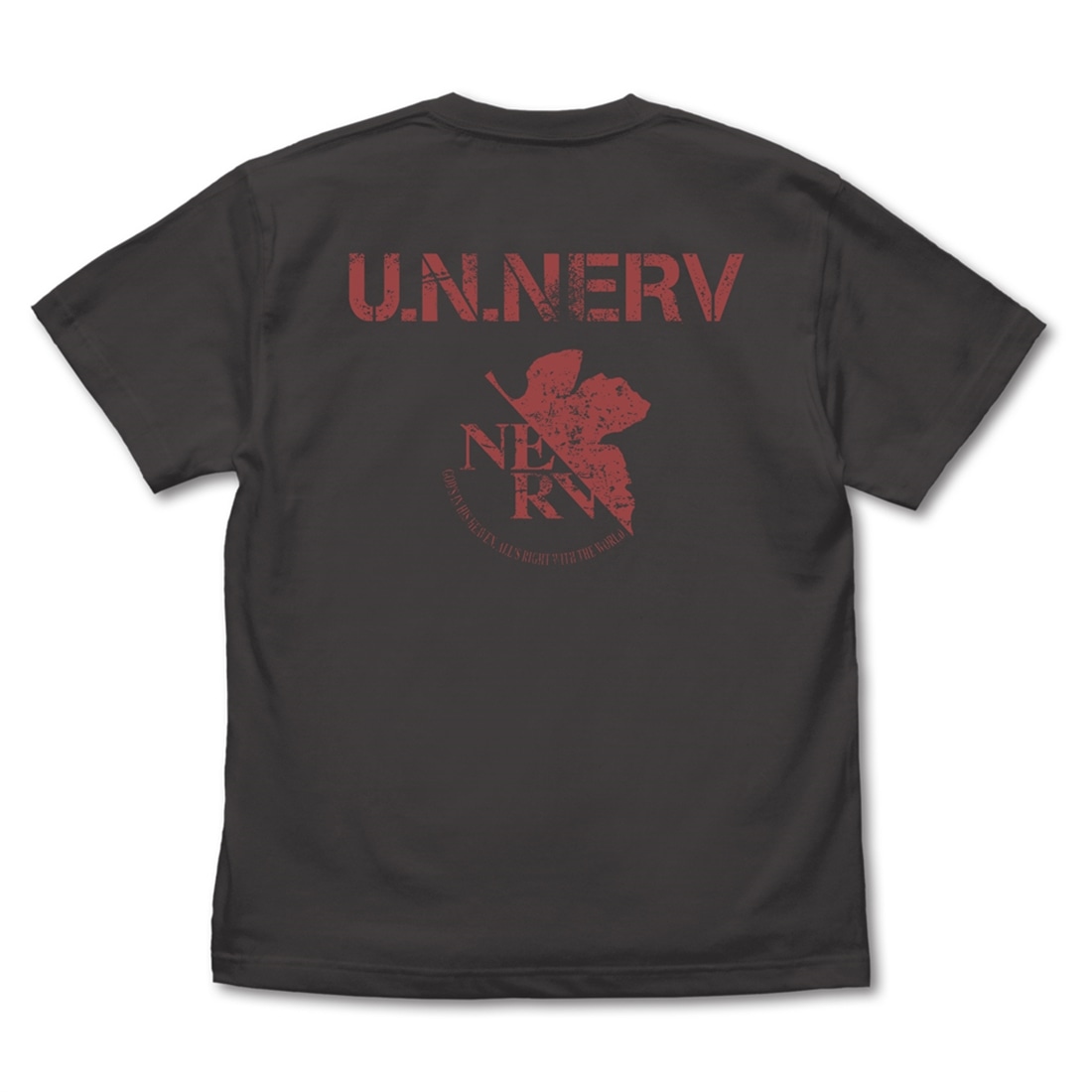 EVANGELION NERV ヴィンテージロゴ Tシャツ SUMI M SUMI M