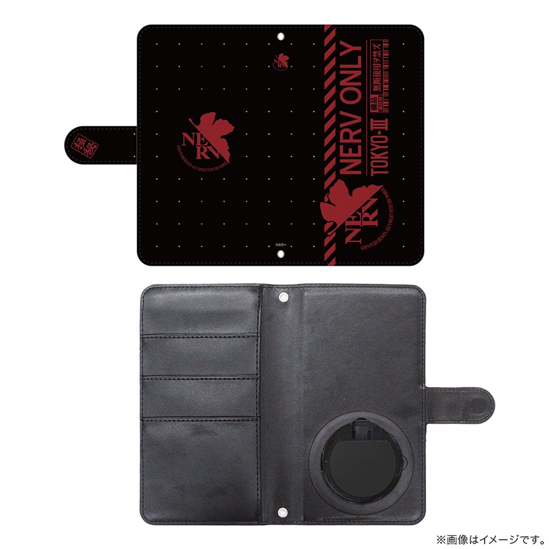 EVANGELION NERV 手帳型スマホケースL