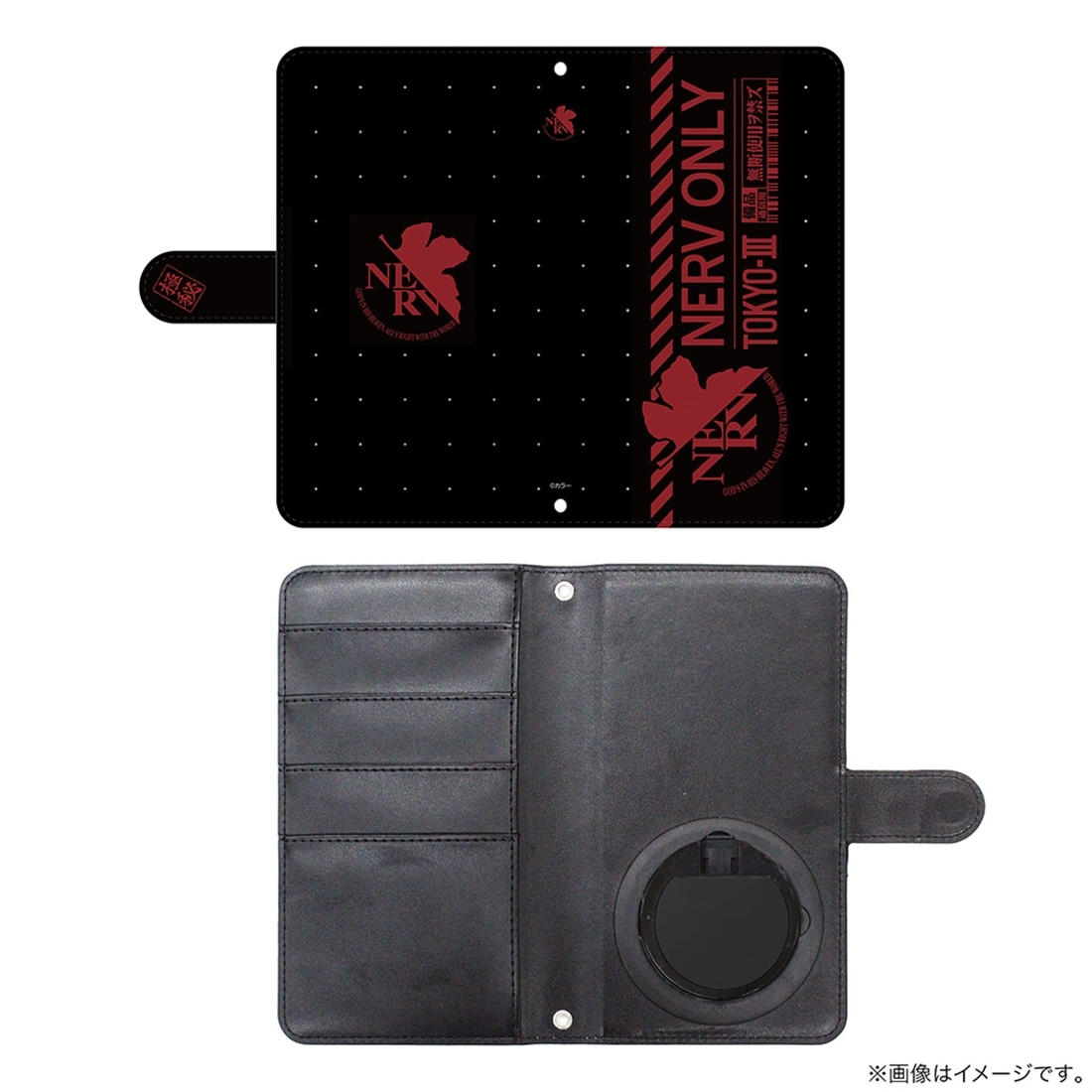 EVANGELION NERV 手帳型スマホケースLL