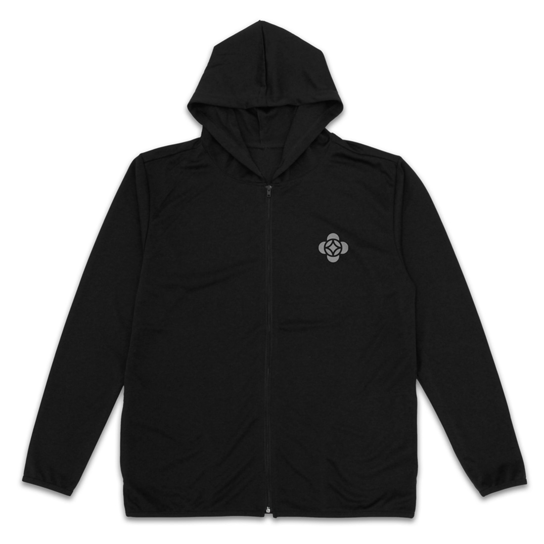 Re:ゼロから始める異世界生活 ラム＆レム 薄手ドライパーカー エクササイズVer. BLACK XXL XXL