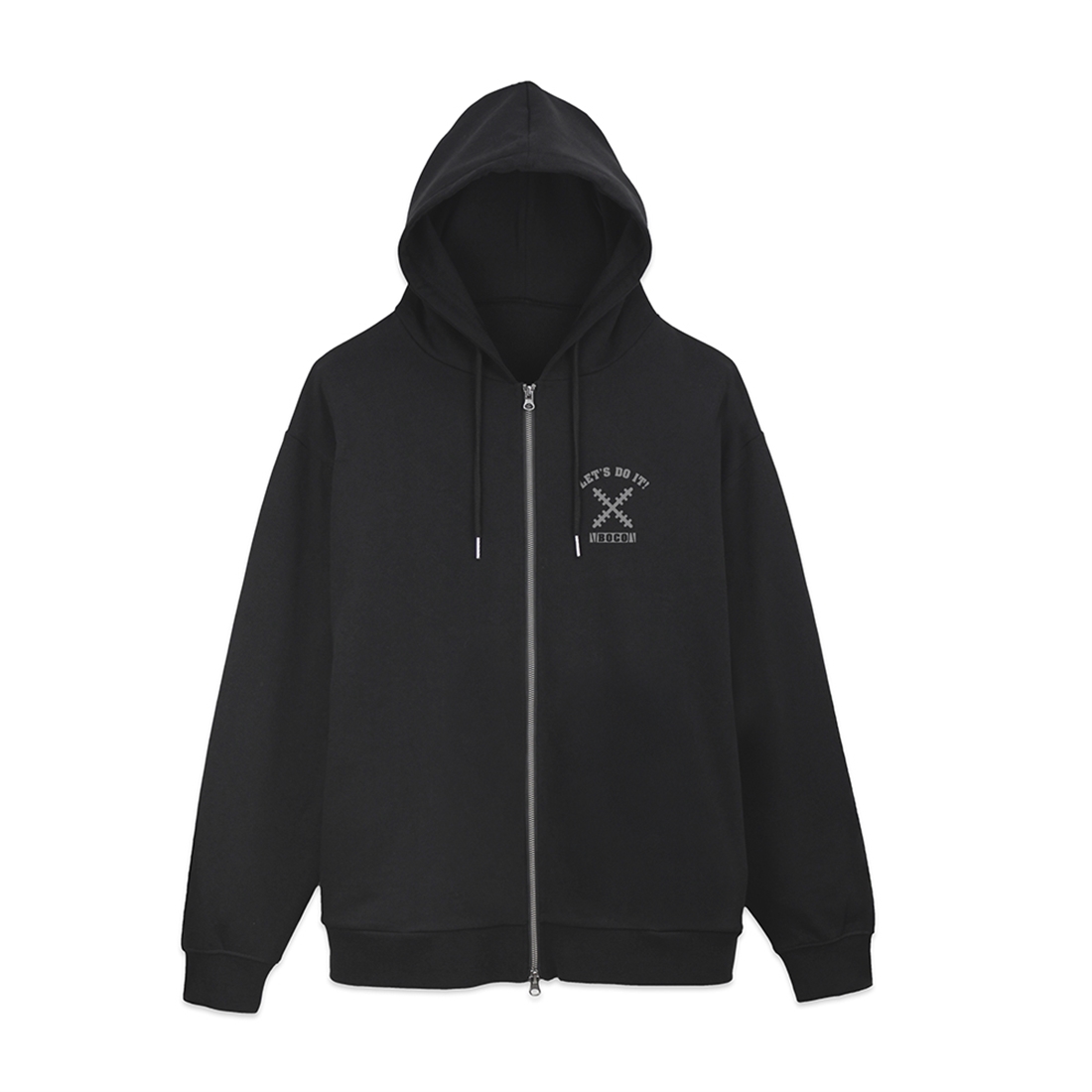 ガールズ＆パンツァー 最終章 ボコ ジップパーカー BLACK XL BLACK XL