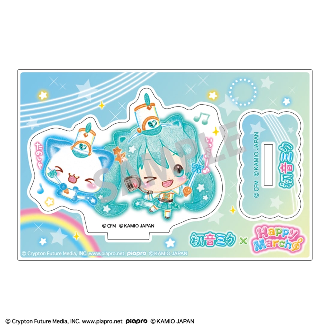初音ミク×Happy March ミニアクリルスタンド 初音ミク