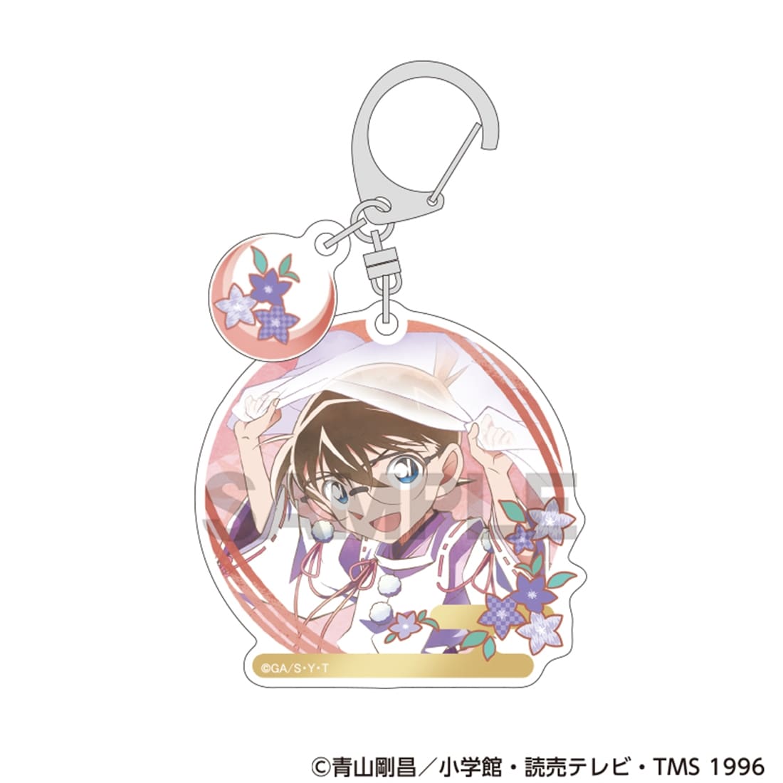 名探偵コナン トレーディングダブルパーツアクリルキーホルダー 秋の華和装 クラパレット 【1BOX】