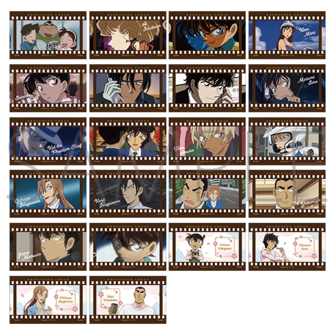 名探偵コナン フィルム風コレクション 第7弾 【1BOX】