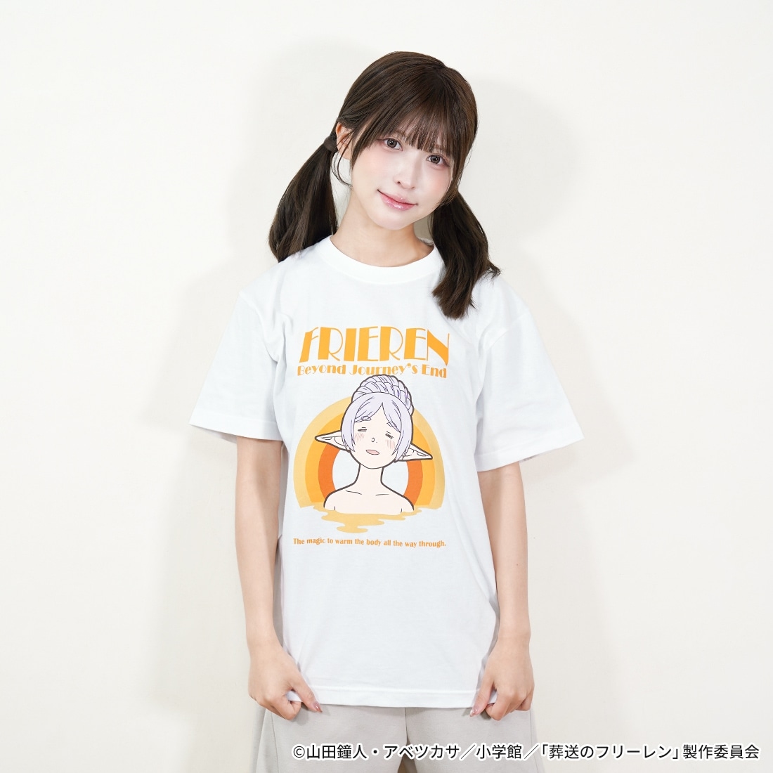 葬送のフリーレン 温泉のフリーレン Tシャツ L L