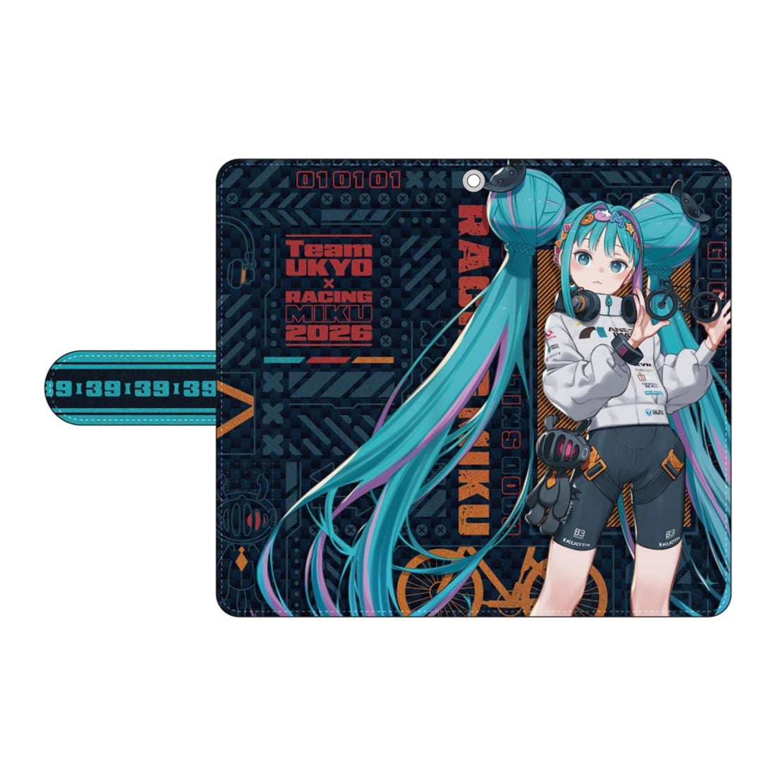 レーシングミク 2026 TEAM UKYO 応援Ver. 手帳型スマートフォンケース