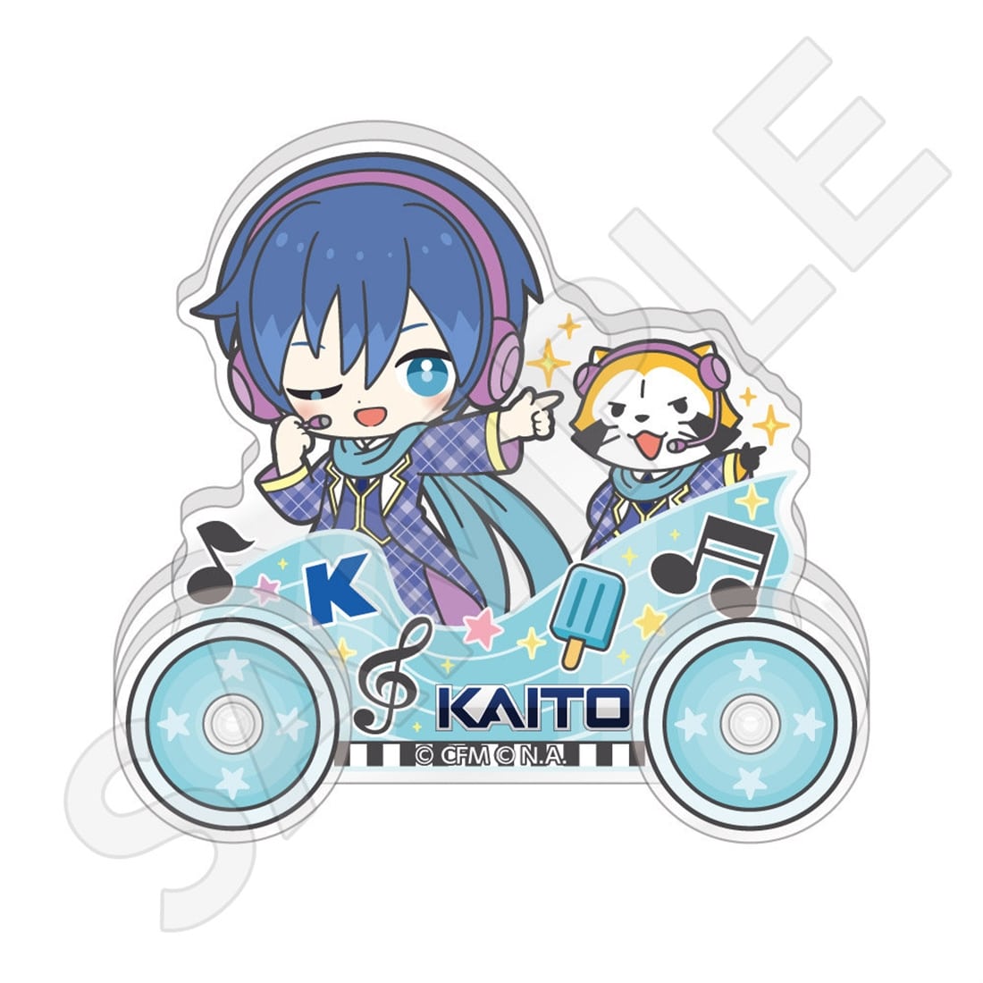 初音ミク×ラスカル 2026 トロッコ風アクリルスタンド KAITO