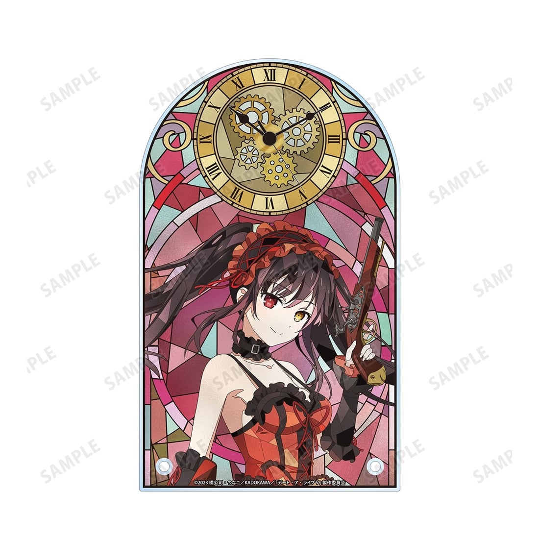 デート・ア・ライブV 時崎狂三 Aure Glass アクリルスタンド時計