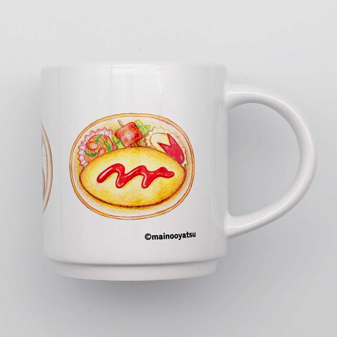 まいのおやつ まほうの食育絵本シリーズ スタックマグカップC おべんとう