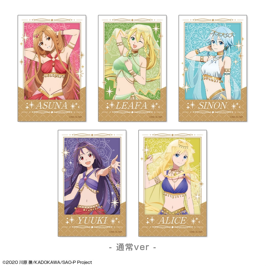 ソードアート・オンライン 10枚入りトレーディングインスタントフォト風カード 踊り子ver. 【描き下ろし】 【1BOX】